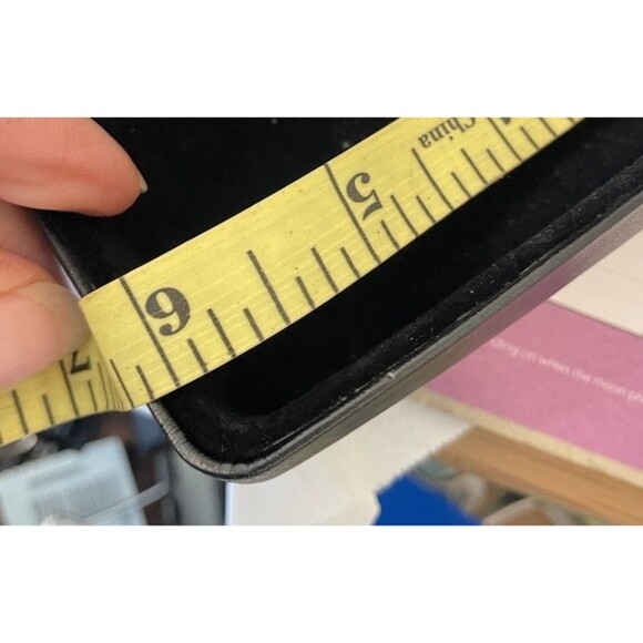 Versace Black Gold Sunglasses Eyeglasses Hard Clam Shell Case Only READ - Picture 6 of 9